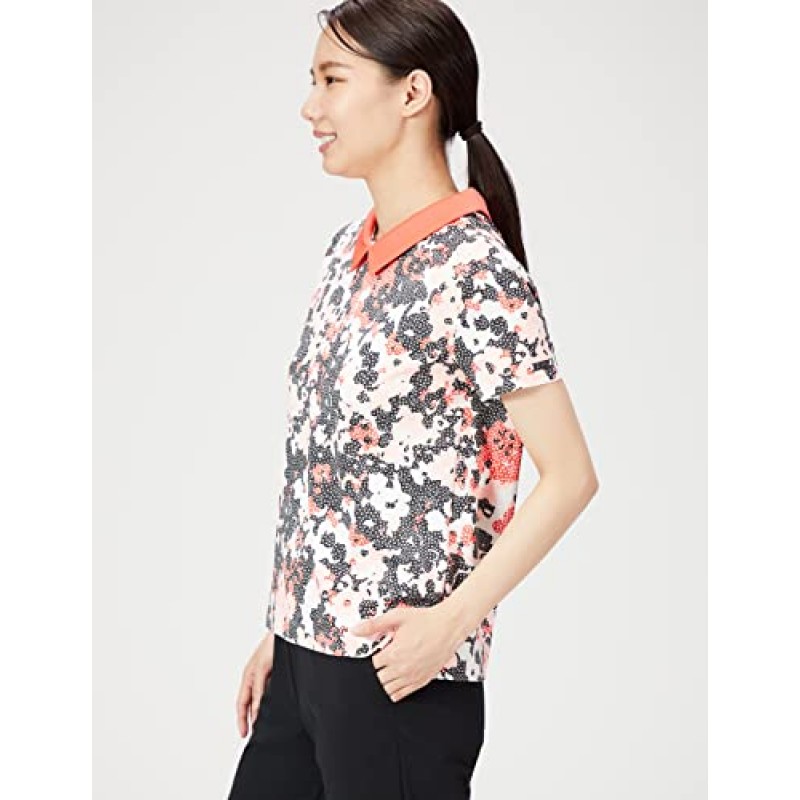 Under Armour 여성용 징거 라이즈 반소매 골프 폴로