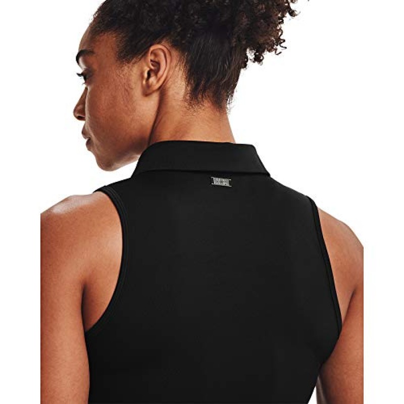 Under Armour 여성용 징거 민소매 골프 폴로