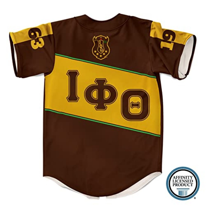 BBGreek Iota Phi Theta Fraternity Paraphernalia - 야구 저지 컬렉션 - 공식 라이센스