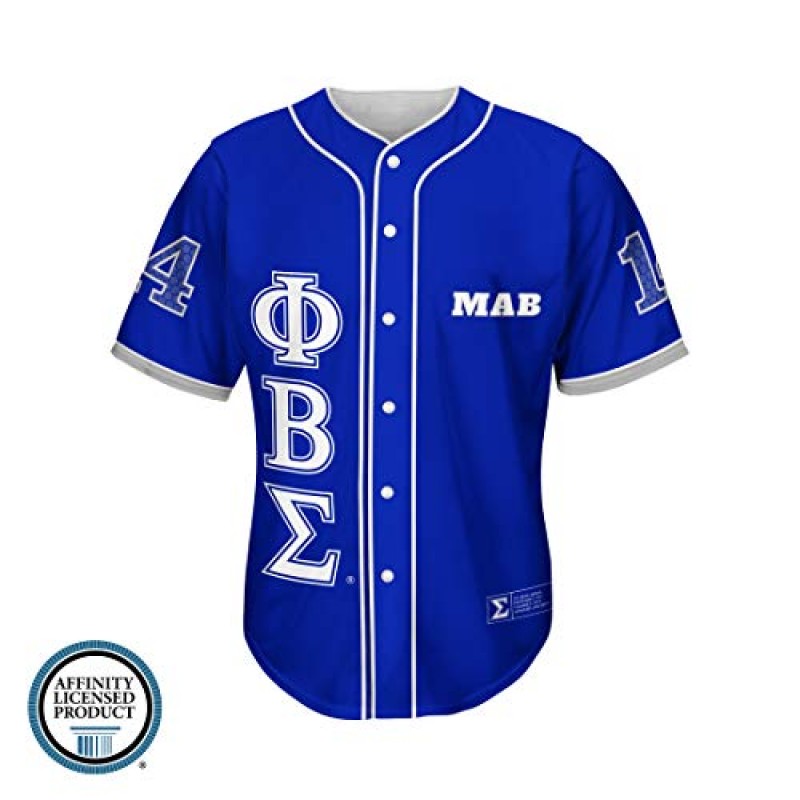 BBGreek Phi Beta Sigma 도구 - GOMAB - 야구 저지 컬렉션 - 공식 라이센스