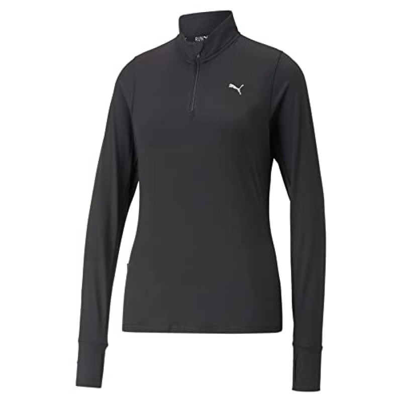 PUMA 여성용 런 페이버릿 1/4 지퍼