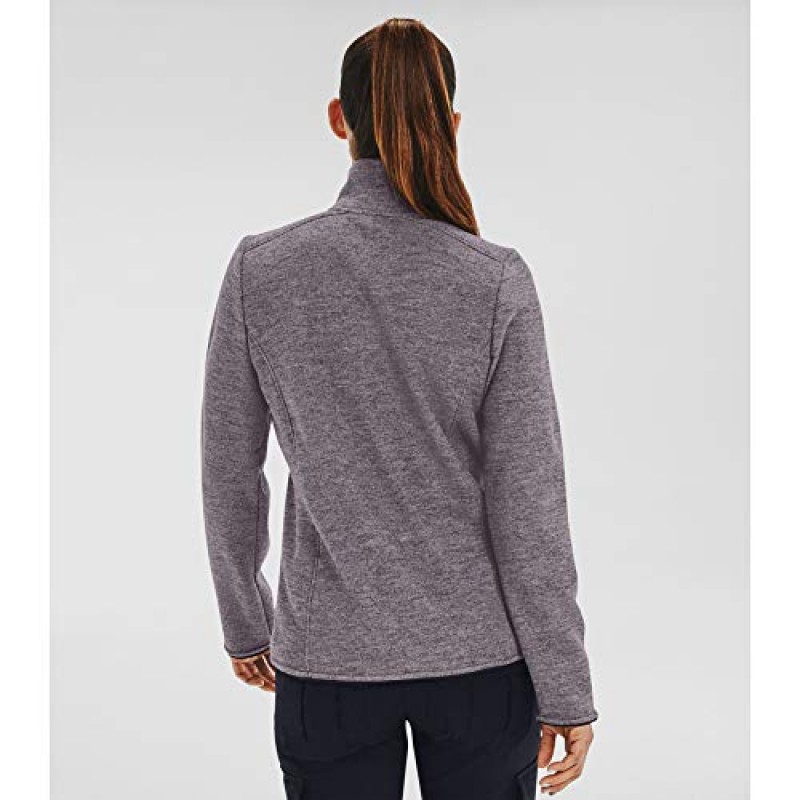 Under Armour 여성용 Wintersweet 그리드 1/2 지퍼 티셔츠
