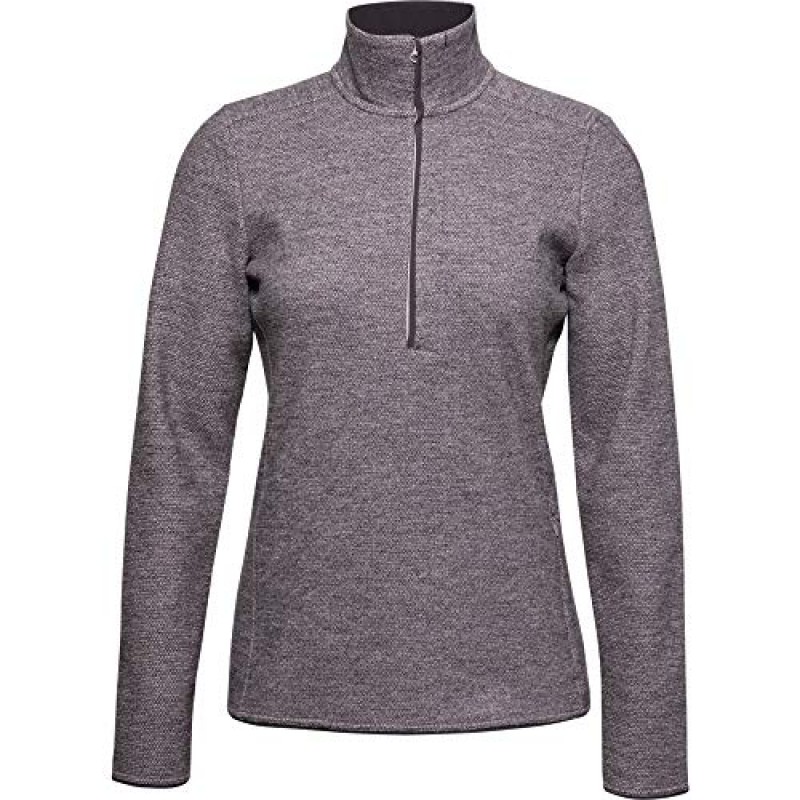 Under Armour 여성용 Wintersweet 그리드 1/2 지퍼 티셔츠