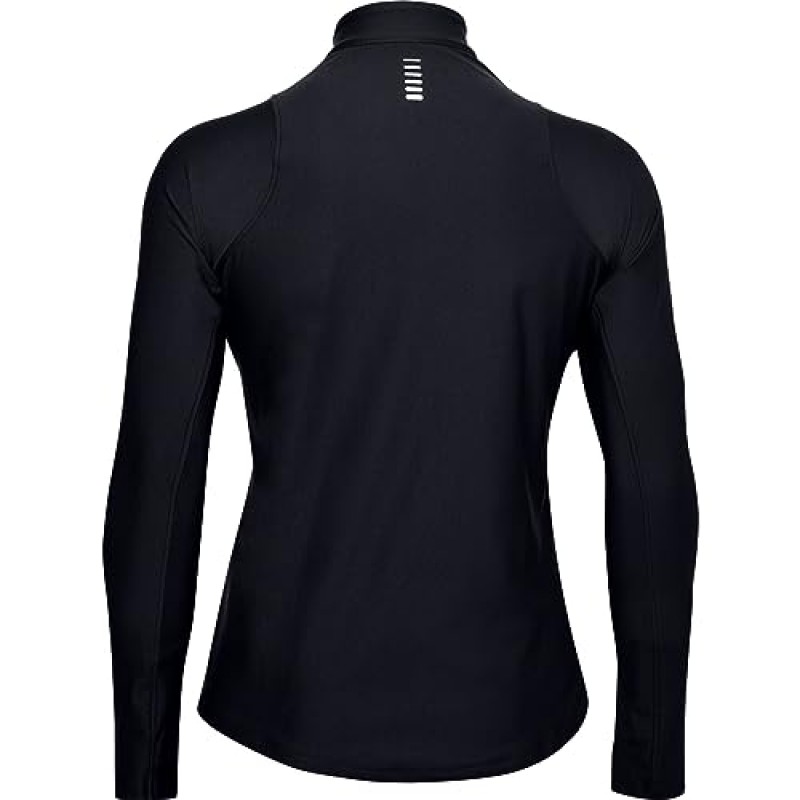 Under Armour 여성 예선 하이브리드 1/2 지퍼 워밍업 탑