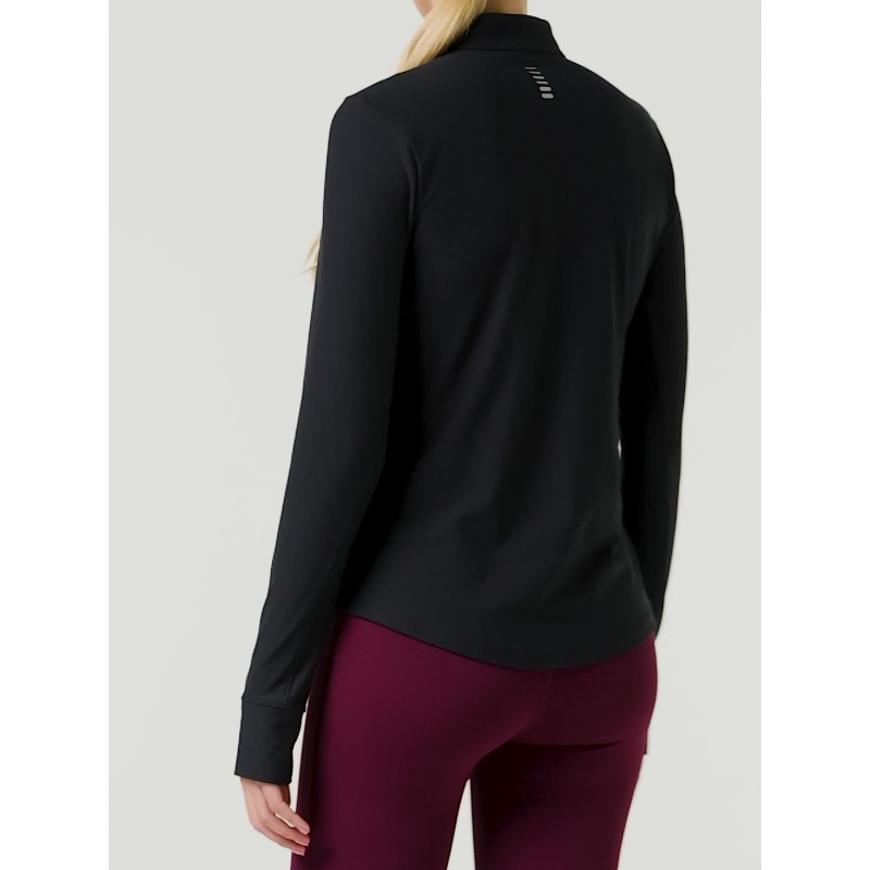 Under Armour 여성 예선 하이브리드 1/2 지퍼 워밍업 탑