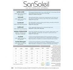 SanSoleil SolTek 라글란 긴팔 솔리드 모크