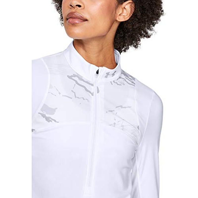 Under Armour 여성 예선 카모 하프 집업