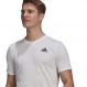 adidas Aeroready Designed 2 Move 스포츠 티셔츠 (스몰) 화이트