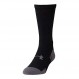 Under Armour 성인용 저항기 3.0 노쇼 양말, 6켤레, 블랙/흑연, 신발 사이즈: 남성용 9-12.5, 여성용 11-13 저항기 3.0 크루 양말, 6켤레, 블랙/흑연, 대형