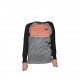 FNDN Heated Skin-Fit Base Layer PRO - 남여 공용 그레이/블랙 보온 긴팔 겨울, 스키, 스노보드용