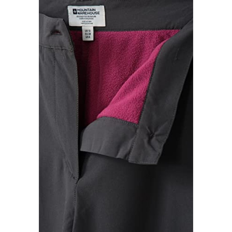 Mountain Warehouse Arctic Thermal 여성 바지 - 따뜻한 바닥 다크 그레이 6