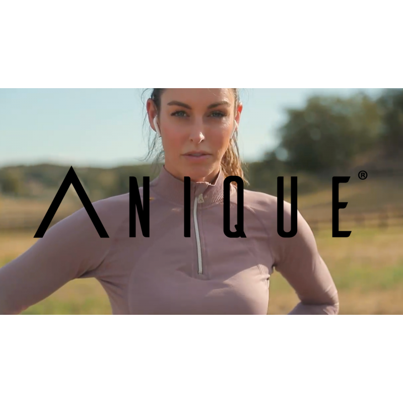 여성용 Anique 프리미엄 긴팔 셔츠. 골프, 테니스, 승마, 하이킹, 자외선 차단 운동복