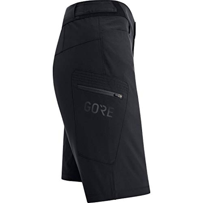 GORE WEAR 여성 패션 반바지 여성, 블랙, X-스몰/0-2