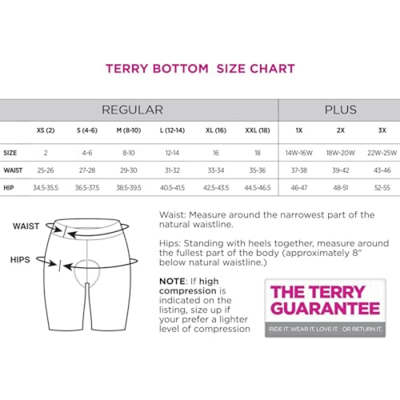 Terry Aria 8인치 안쪽 솔기 자전거 라이너 - 여성용 Fleet Air Chamois 패딩 사이클링 속옷, 스커트 아래 착용 또는 반바지