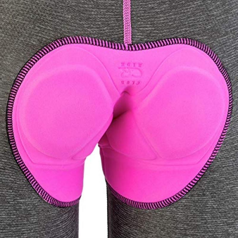 Club Ride Apparel MontCham 레벨 3 여성용 사이클링 반바지 - 젤 샤무아 라이너