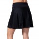 Terry Rebel Bike Skort, 패딩 처리된 압축 반바지가 부착된 여성용 천공 퍼포먼스 스커트