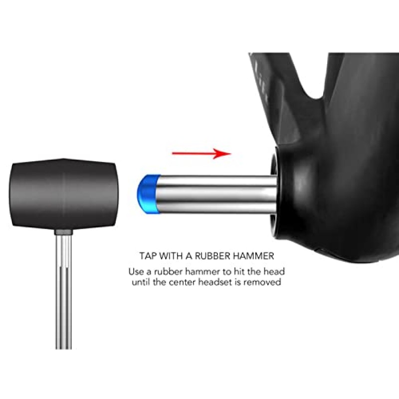 SUNGOOYUE 자전거 헤드셋 컵 제거 도구, BB86 PF30 (SUNGOOYUEi6dbmwa4zc) 용 중공 자전거 헤드 부품 리무버의 프레스