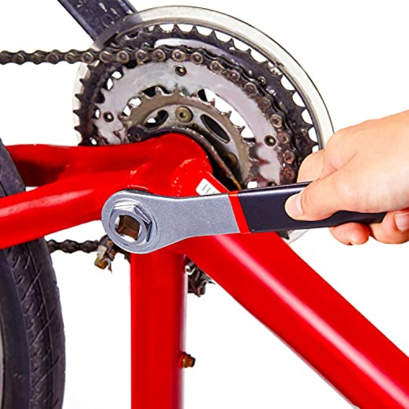 PRO BIKE TOOL 스플라인 유형 하단 브래킷과 호환되는 하단 브래킷 도구 - 자전거 수리 및 유지 관리를 위해 도로 및 산악 자전거 스플라인 하단 브래킷 제거용