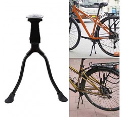 자전거 발 스탠드, 실용적인 산악 자전거 발 스탠드 알루미늄 합금 자전거 이중 다리 산악 자전거 도로 자전거 주차 랙