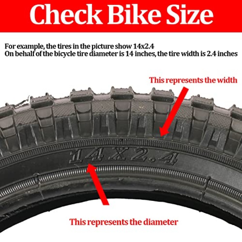 어린이 자전거 고무 타이어, 대부분의 도로(12 * 1.75)에 대해 내마모성 250KPa 어린이 자전거 타이어 검정색을 착용하십시오.
