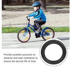 고무 어린이 자전거 타이어, 어린이 자전거 타이어 세련된 작은 C 패턴 검정 유연성이 대부분의 도로에 적합