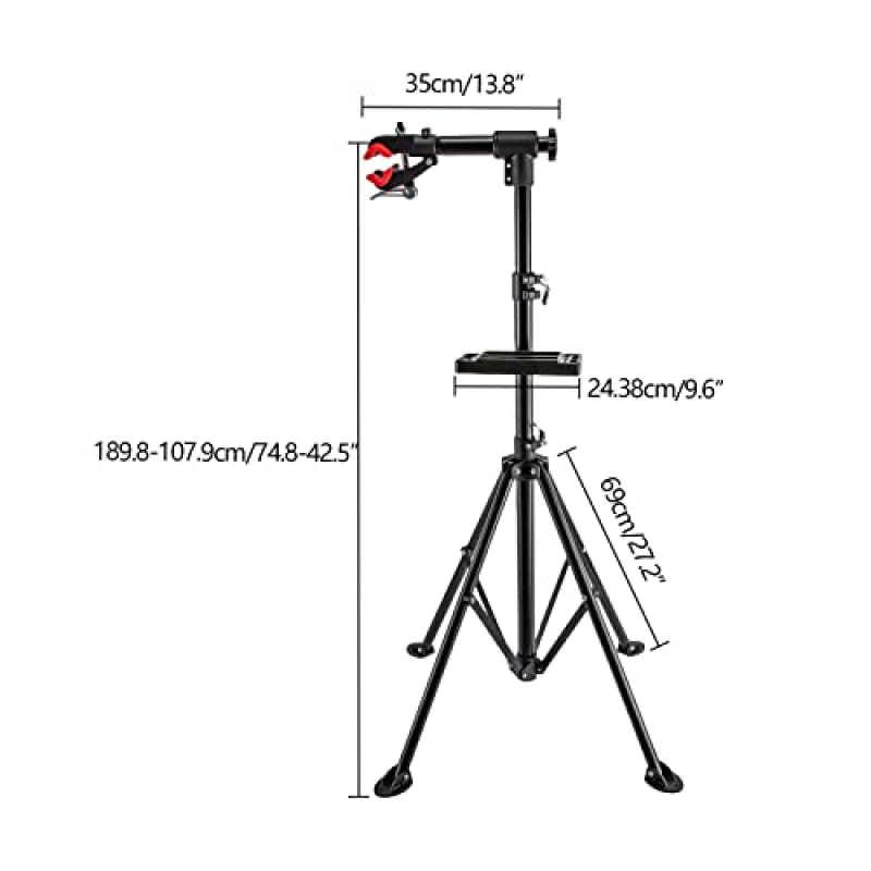 YIYIBYUS 자전거 수리 스탠드, 42.5