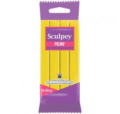 Sculpey PE1 5572 오븐 굽기 점토, 카드뮴 황색 색조 450gr