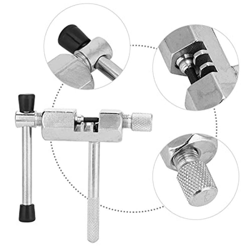 BOSTOM.F 체인 후크가 있는 범용 자전거 체인 도구, 자전거 제거 및 체인 차단기 스플리터 체인 도구, 내구성 자전거 체인 커터 도구 설치