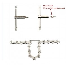 Lerpwige 자전거 체인 차단기 자전거 체인 제거 설치 도구 도로 및 산악 자전거 용 내구성 자전거 체인 커터 자전거 체인 스플리터 커터 수리 제거 도구