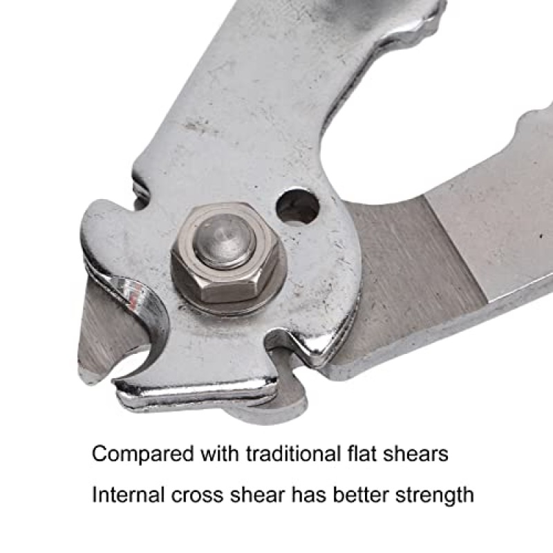 브레이크 시프터 와이어 케이블 커터, 단단한 고경도 탄소강 내구성이 뛰어난 내부 외부 시프터 와이어 플라이어 MTB 자전거용 경량