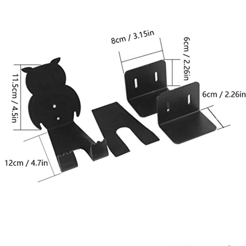 ciciglow 검은 자전거 벽 마운트, 헤비 듀티 금속 자전거 벽 마운트 후크 행거 홀더 도로 자전거, 자전거 벽 마운트에 대 한 자전거 디스플레이 랙