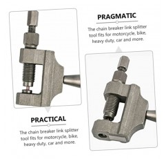 Sosoport 1pc 체인 리무버 자전거 체인 링크 제거 도구 자전거 체인 도구 모터 수리 도구 타이밍 체인 헤비 듀티 체인 자전거 체인 자동차 링크 차단기 체인 리벳 도구 자전거 수리 가제트