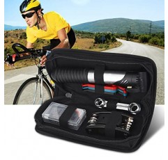 VGEBY Mountain Bike Repair Kit Tool, Storage Bag for Cycling Repairing Pack Box with Tools