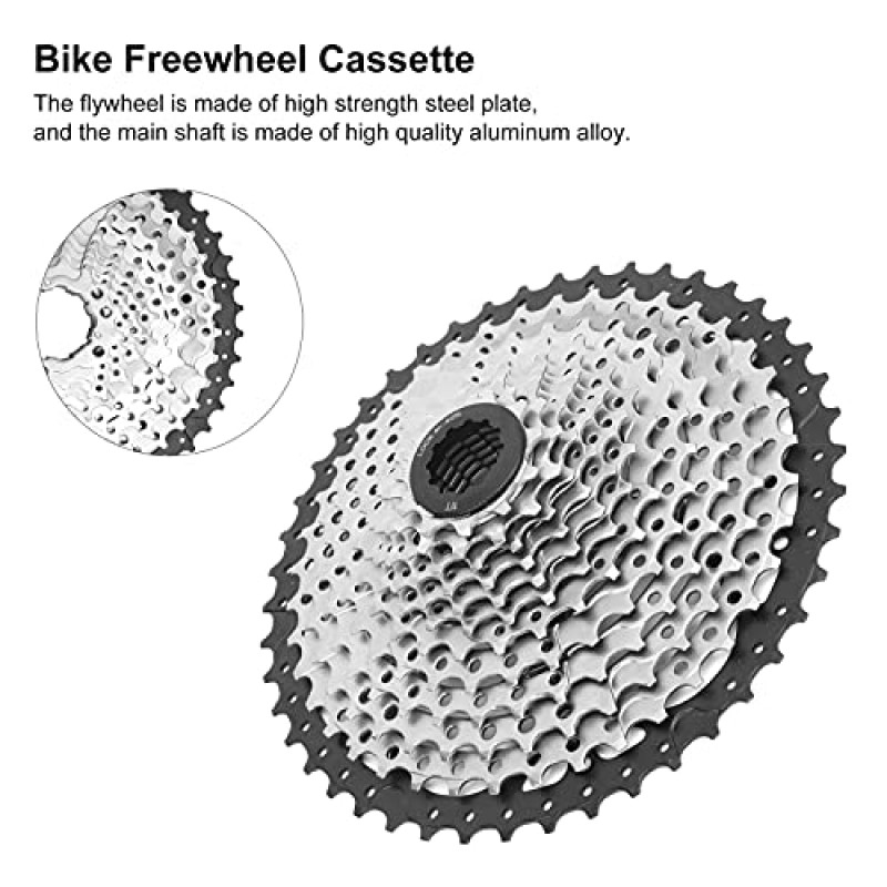 12단 자전거 카세트, 설치가 용이함 카세트 스프로킷 도로 자전거용 착용 가능 방부제 알루미늄 합금