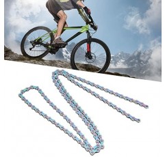 산악 자전거 체인 부품 11 속도 강한 충격 저항 중공 절반 속도 자전거 체인 자전거 워크샵을위한 유연한 컬러 스틸