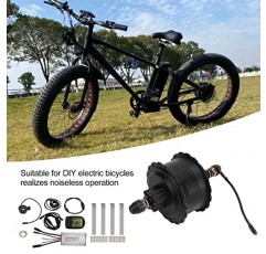 전기 자전거 허브 모터, 자전거용 소음 감소 교체 500w 방수 조인트 브러시리스 허브 모터(26인치)