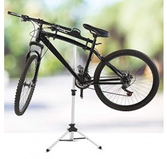Otufan 자전거 스탠드, 26.4-51.2 인치 두꺼운 알루미늄 합금 삼각대 튜브 회전 각도 클램프 도로 자전거 산악 자전거 MTB 교수형 수리를위한 내부 육각 렌치 교수형 팔이있는 조정 가능한 랙