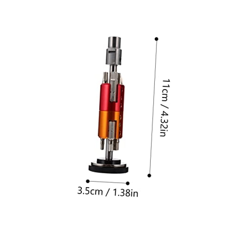 INOOMP 2pcs 도구 미니 로타리 도구 Multitool 스크루 드라이버 래칫 산악 자전거 렌치 도구 자전거 가정용 조합 전자 도구 세트에 대 한 보이지 않는 멀티 키트 수리 키트