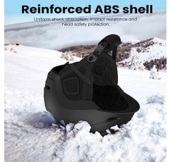 DBIO 스노보드 헬멧, 성인용 스키 헬멧 - 조절 가능한 통풍구 9개, ABS 쉘 및 EPS 폼, 남성용 및 여성용 스노우 헬멧