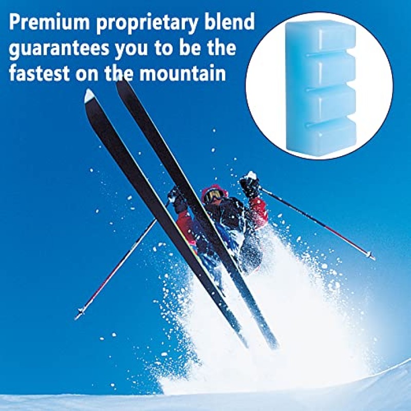 LFUTARI 스키 및 스노보드 왁스, 1.43 LB/ 650 gm 모든 눈 온도 왁스, 스키 및 스노보드 보호용 범용 스키 레이싱 왁스