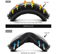 Juli 스키 고글, 김서림 방지 렌즈 BNC가 포함된 겨울 스노우 스포츠 스노보드 고글