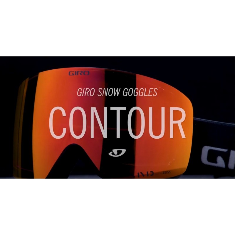 Giro Contour RS 스노보드 스키 고글 - 남성용 및 여성용 - 마그네틱 퀵 체인지 및 VIVID 렌즈 2개 - 김서림 방지 통풍 기술 - OTG