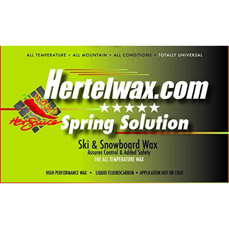 SpringSolution Brick 12 + oz/340+ g, Hertel®의 모든 온도 스키/스노우보드 왁스 이 제품이 마음에 드실 것이며 기뻐하실 것입니다. Toda La 온도