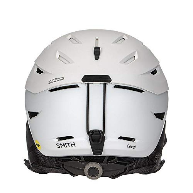 Smith Optics 레벨 MIPS 스노우 헬멧 (매트 화이트, X-Large 63-67cm)