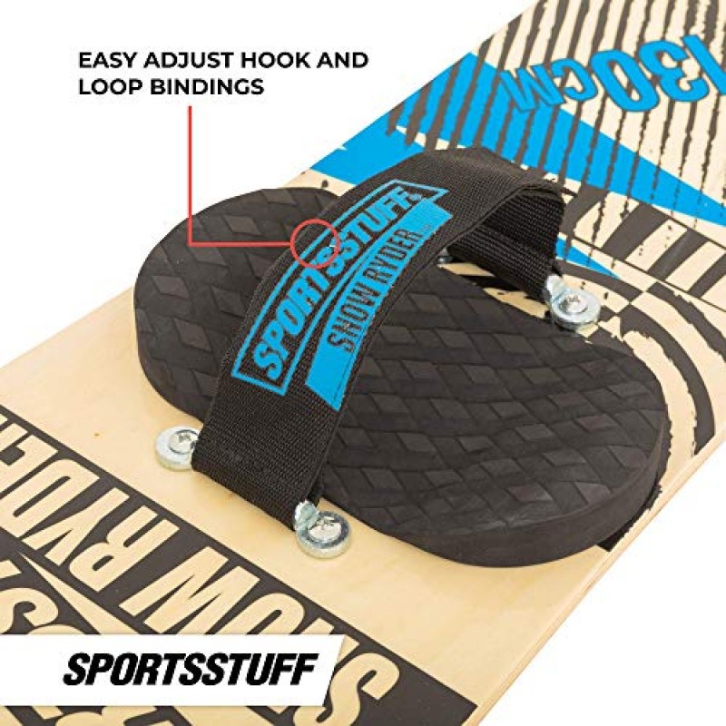 SportsStuff Snow Ryder, 견목 스노우보드, 초보자와 뒷마당 재미에 적합