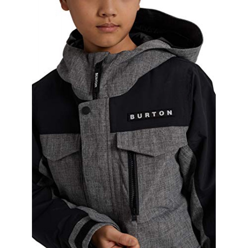 Burton 남아용 은밀한 스키/스노보드 겨울 재킷