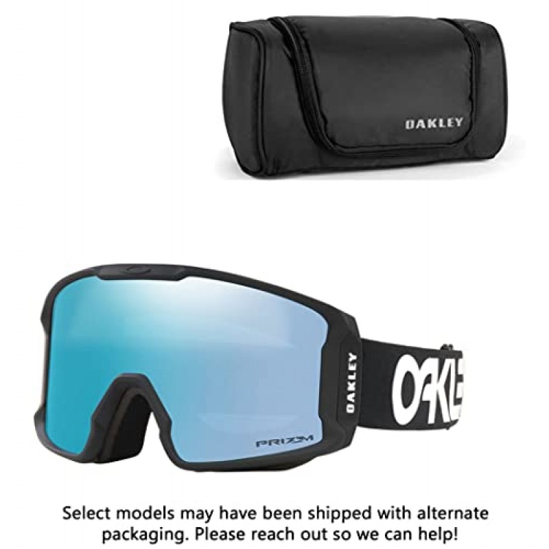 Oakley Line Miner OO7070, OO7093 여성용 남성용 스키 고글 + 디자이너 iWear 안경 키트 포함 번들