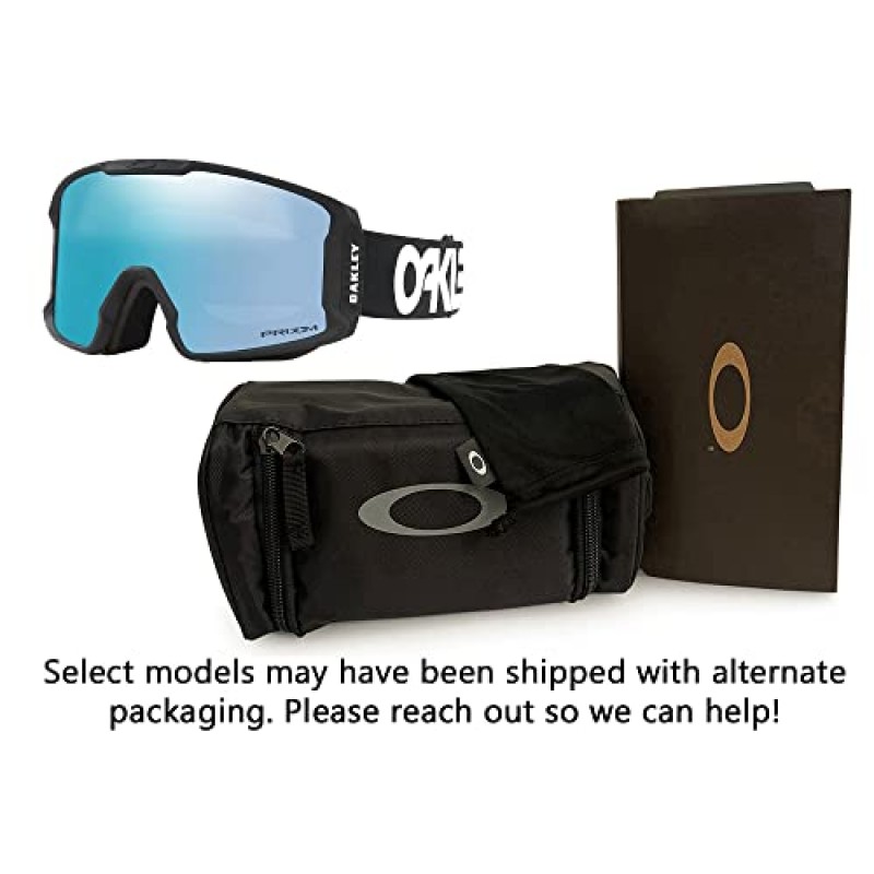 Oakley Line Miner OO7070, OO7093 여성용 남성용 스키 고글 + 디자이너 iWear 안경 키트 포함 번들