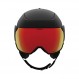 Giro Orbit 구형 스키 헬멧 - 통합 실드/바이저가 있는 남성용 및 여성용 스노보드 헬멧
