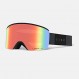 Giro Axis 스키 고글 - 남성용 스노보드 고글 - 선명한 엠버/선명한 적외선 렌즈가 장착된 블랙 모노 스트랩
